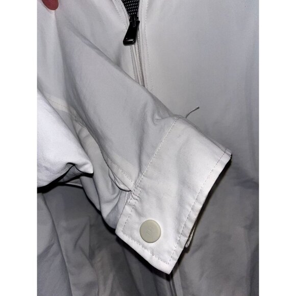 Tommy Hilfiger Mens Mesh Lined Hooded Windbreaker 2XL/TGG White & Black - Picture 6 of 16